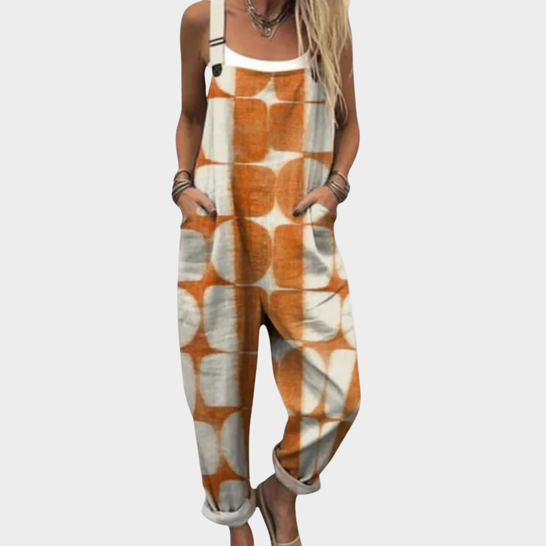Cómoda Pantalón de Tirantes Impreso