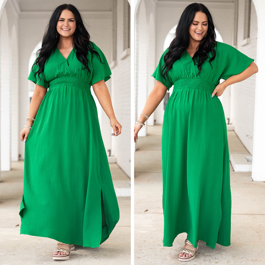 Vestido Maxi Feeling Good, Verde Kelly