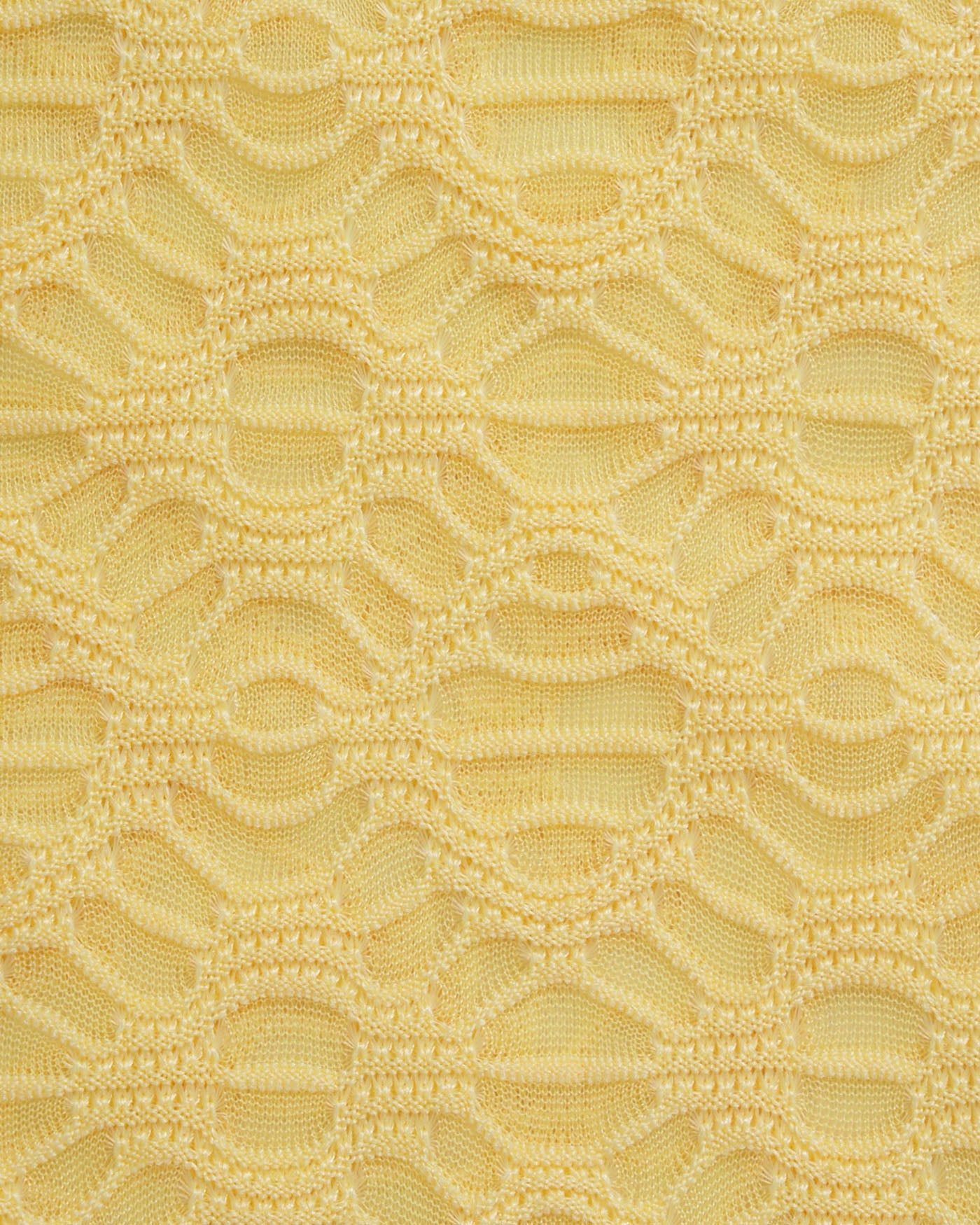 Conjunto de Bikini Texturizado Amarillo