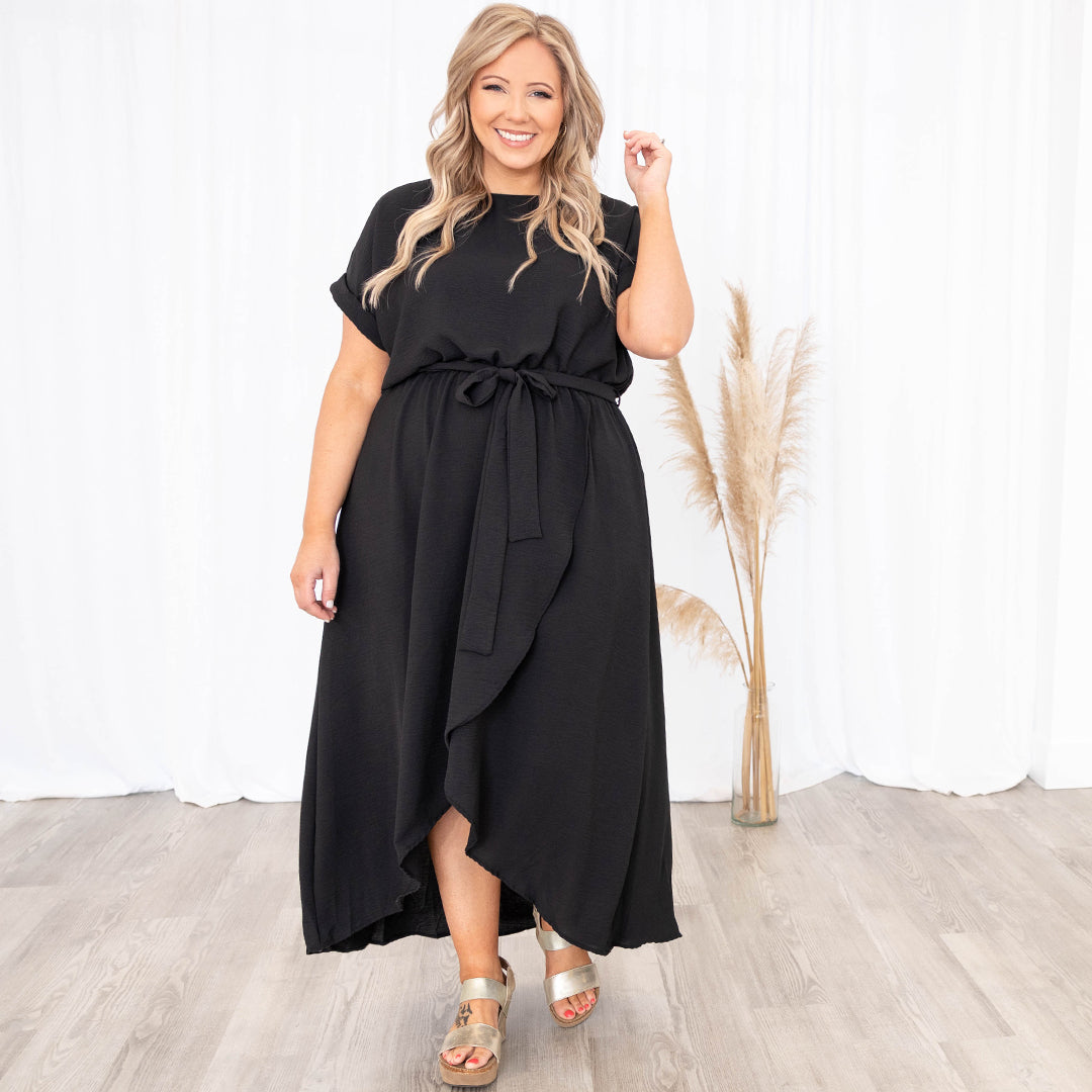 Vestido Déjalos Atónitos, Negro