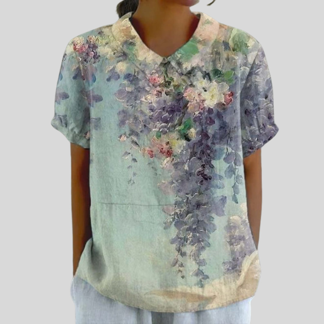 Colette | Blusa Floral Artística