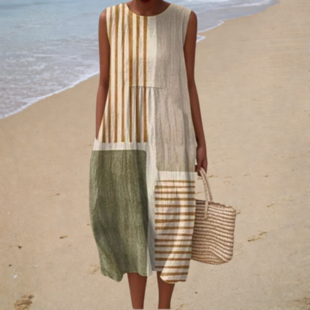 Rosalie | Vestido Midi Contemporáneo