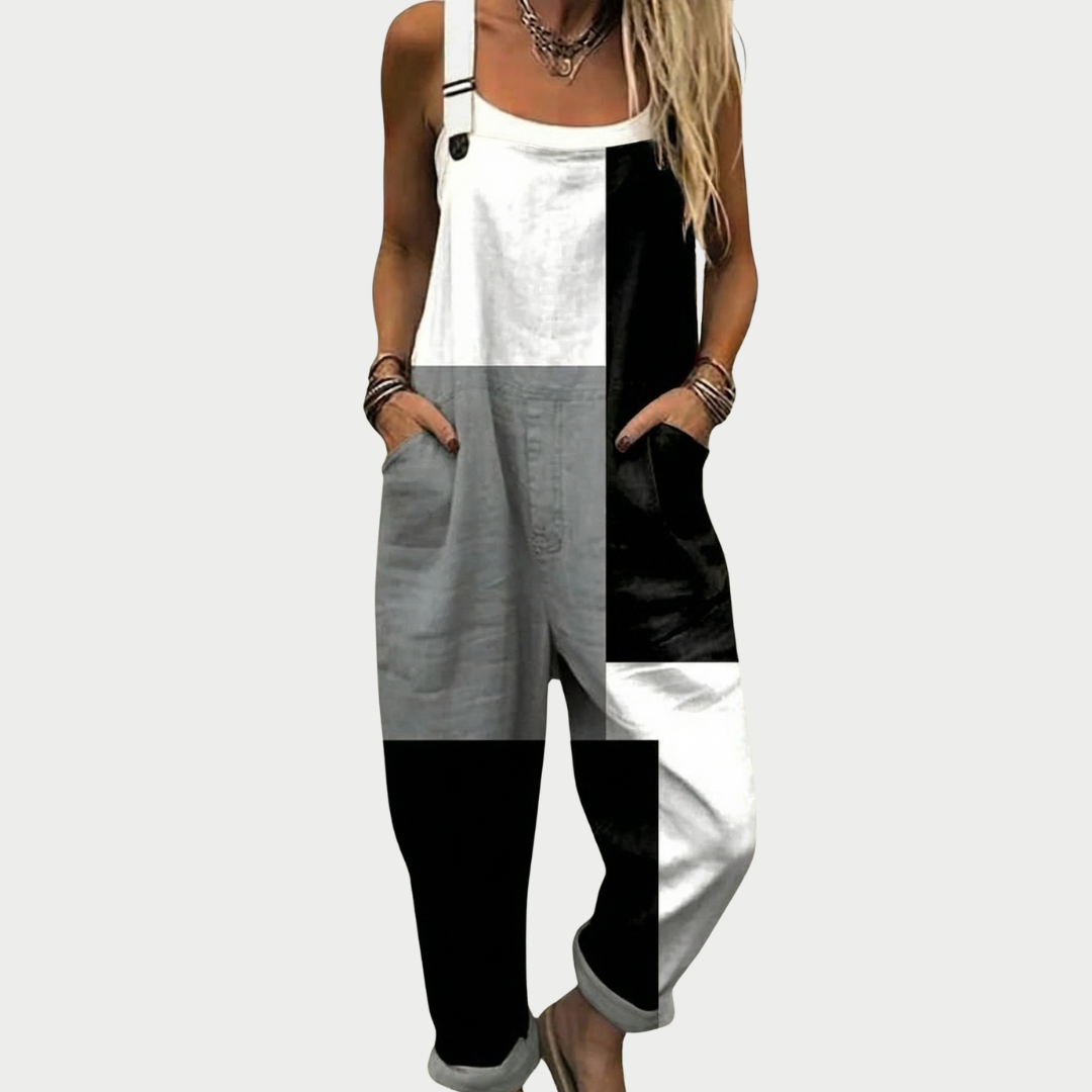 Cómoda Pantalón de Tirantes Impreso