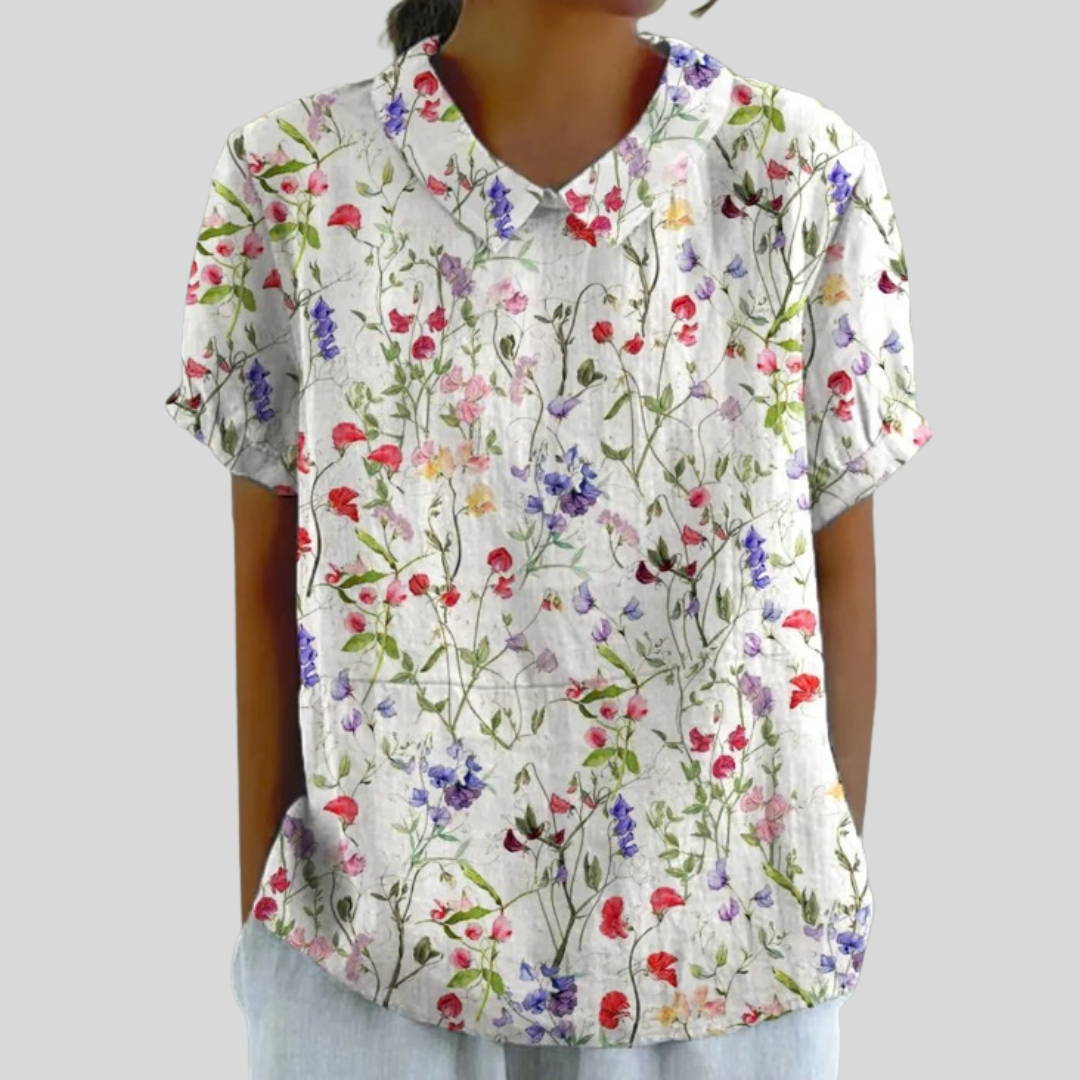 Océane | Blusa Floral Ligera
