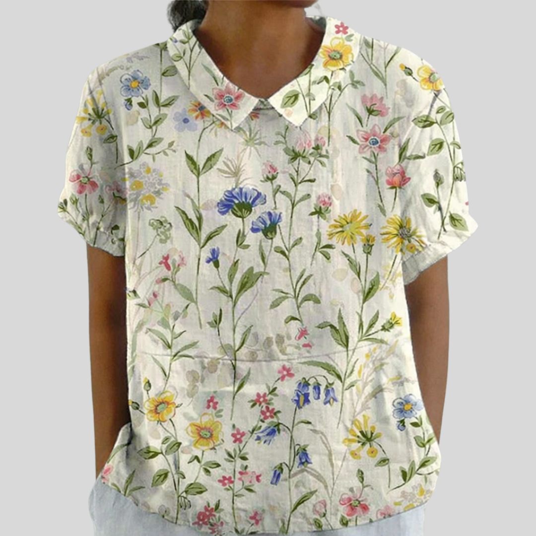 Mélodie | Blusa Flores Campestres