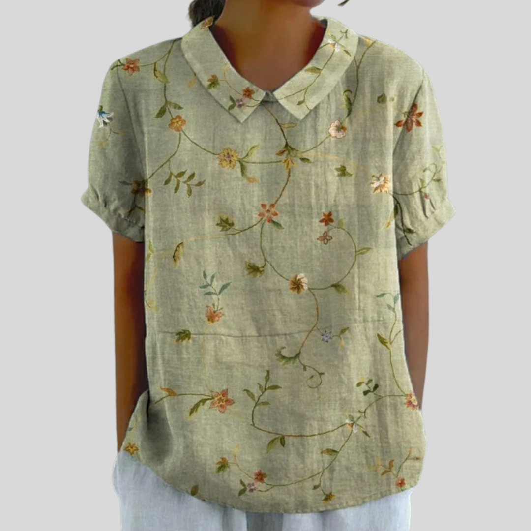 Isabelle | Blusa Floral Campestre