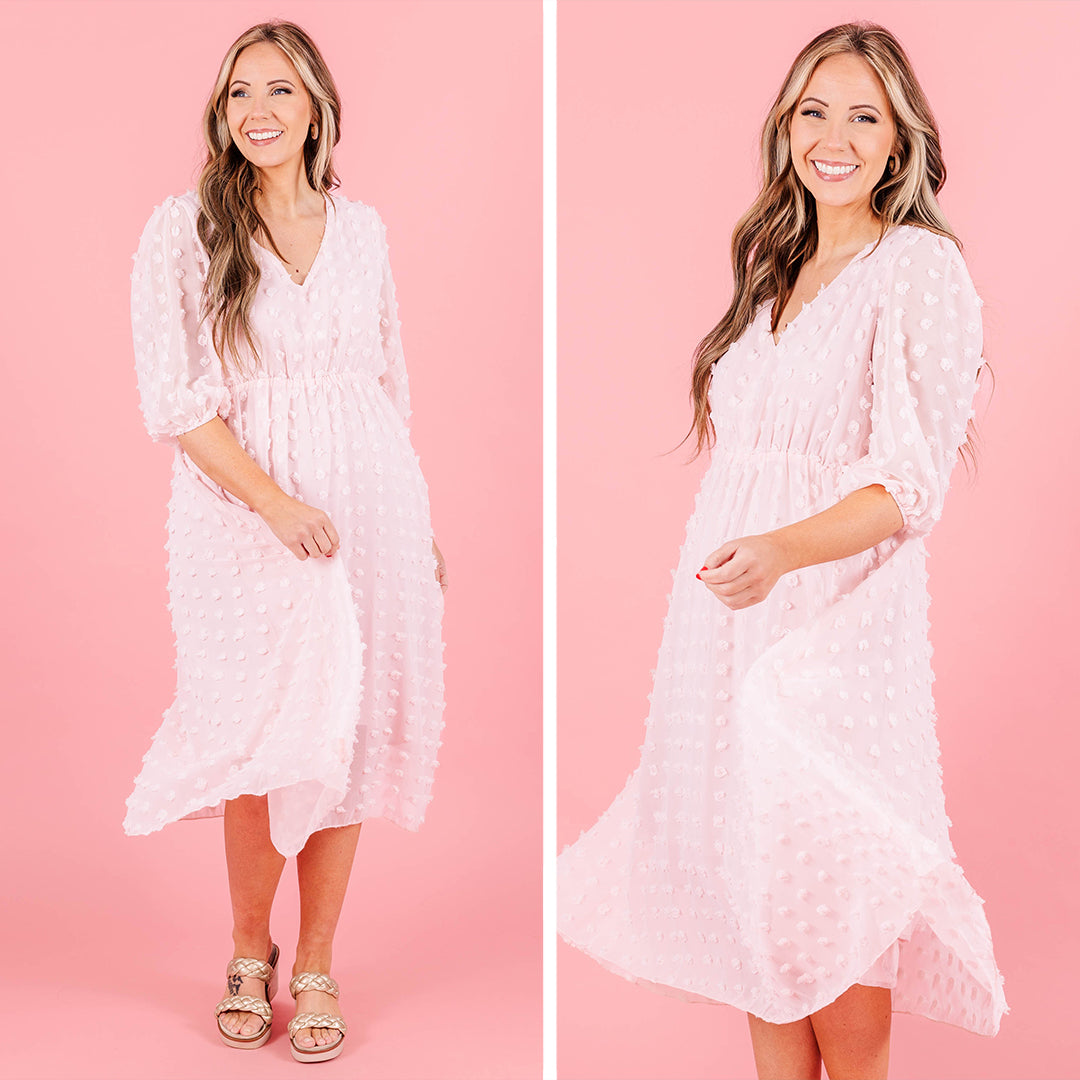 Vestido Chic, Rosa