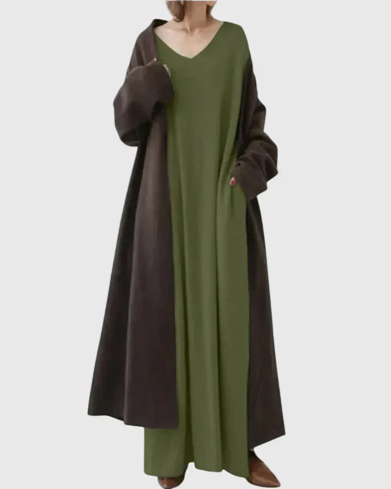 Mireille | Vestido Maxi Oversize Confort