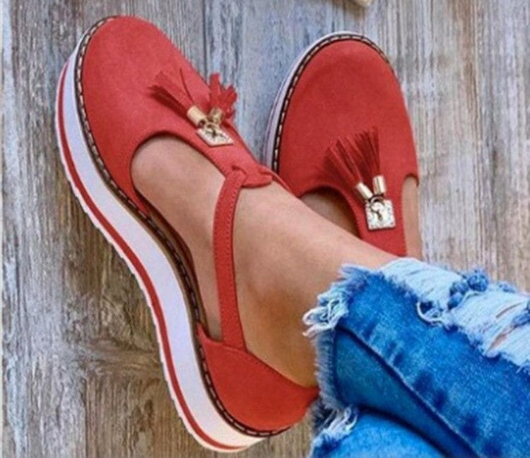 Karla - Sandały buty z frędzlami Sunshine Bliss