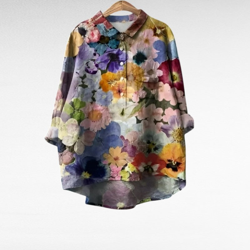 Éléonore | Blusa Primaveral Artística