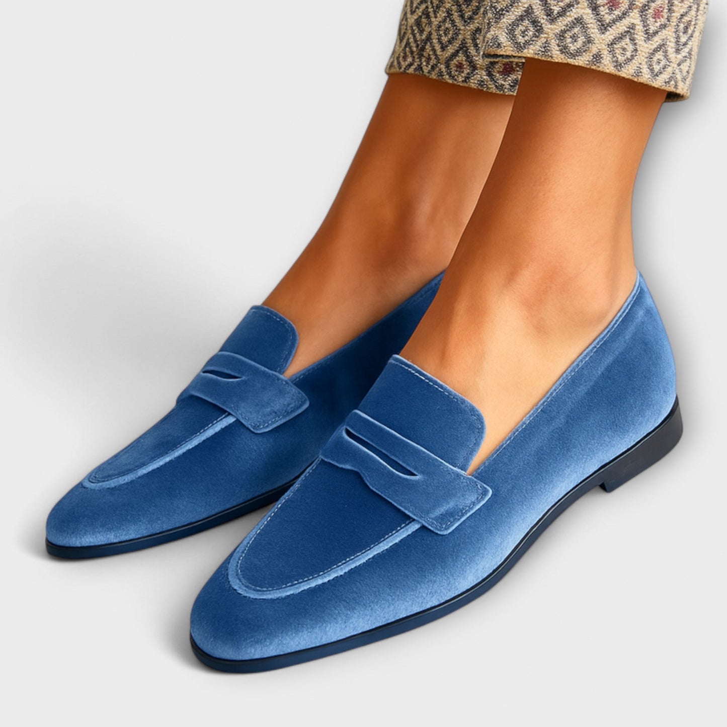Amandine | Mocasines de Terciopelo
