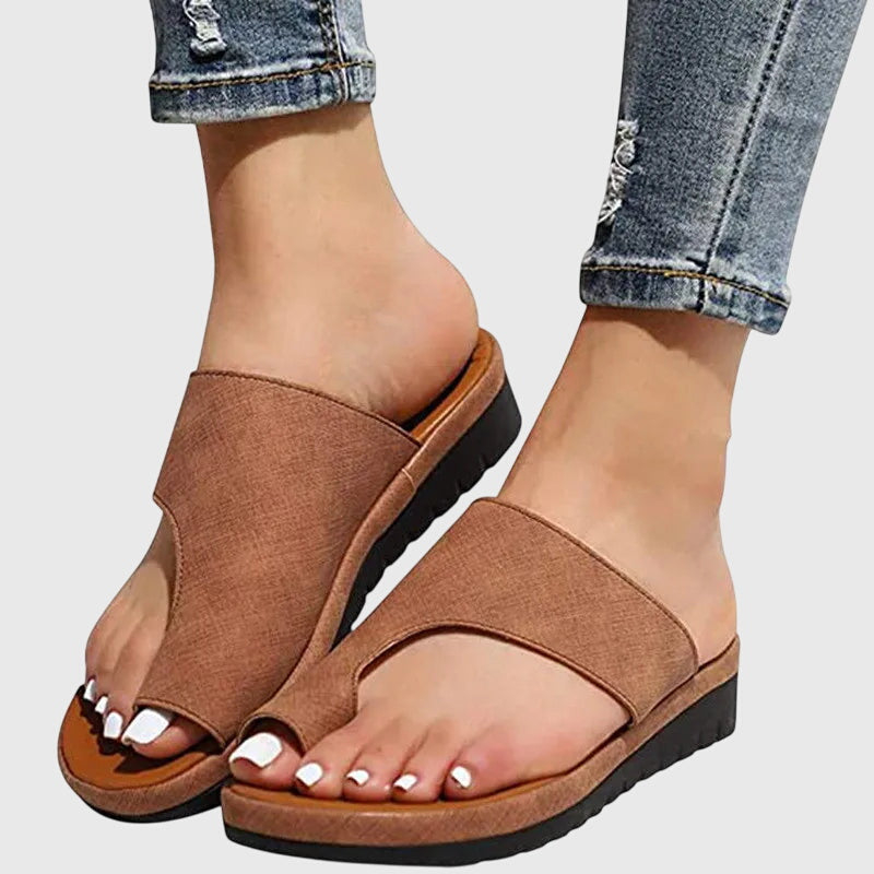 Juliette | Mules Ortopédicas Minimalistas Plataforma