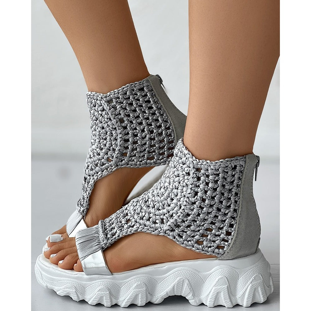 Natalia | Sandały plecione dla kobiet