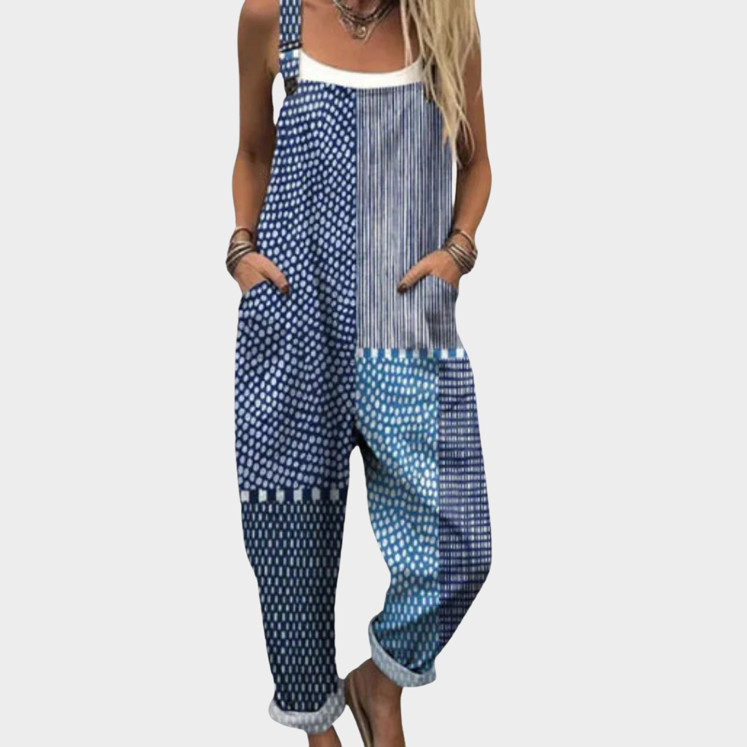 Cómoda Pantalón de Tirantes Impreso