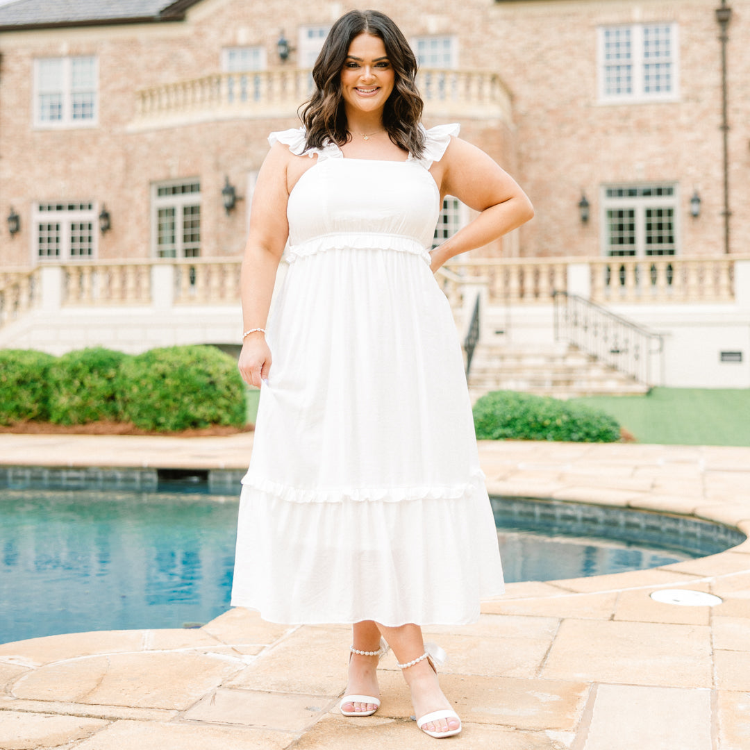 Vestido Gone Rogue, Blanco