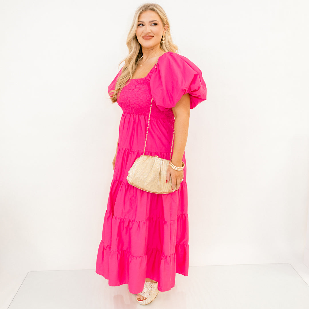 Vestido Half Past Sunset, Fucsia