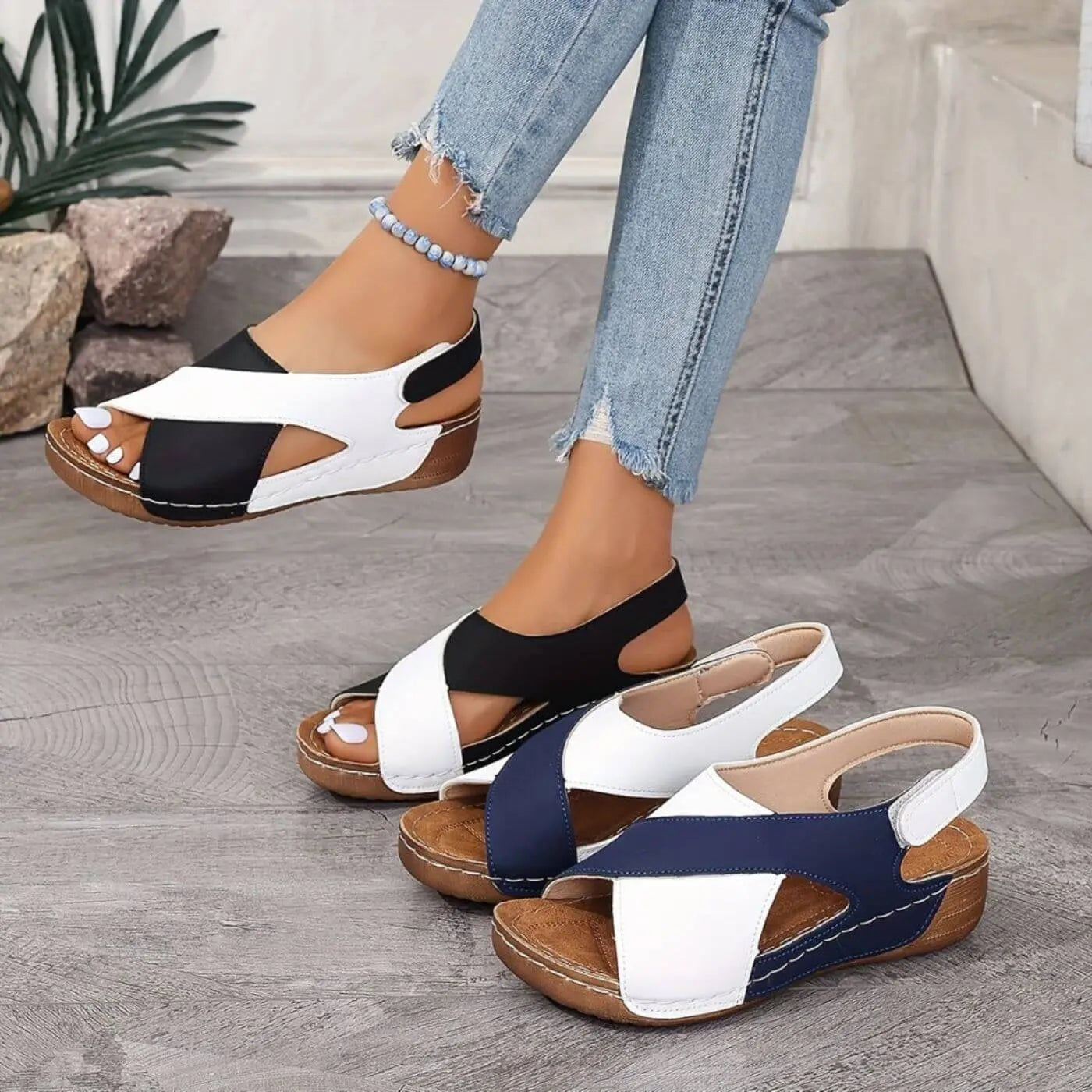Valérie | Sandalias Ortopédicas Confort