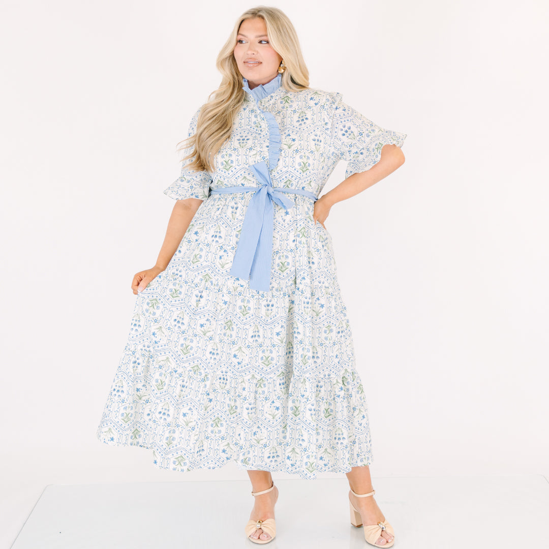 Vestido Reservado Para Ti, Multi Azul