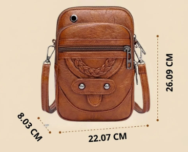 Lucile | Bolsa Bandolera Compacta Trenzada