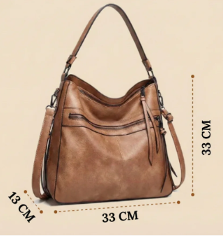 Édith | Bolsa Tote Multi-Bolsillos Vintage