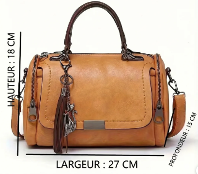 Clara | Bolso de Bowling Elegancia Vintage