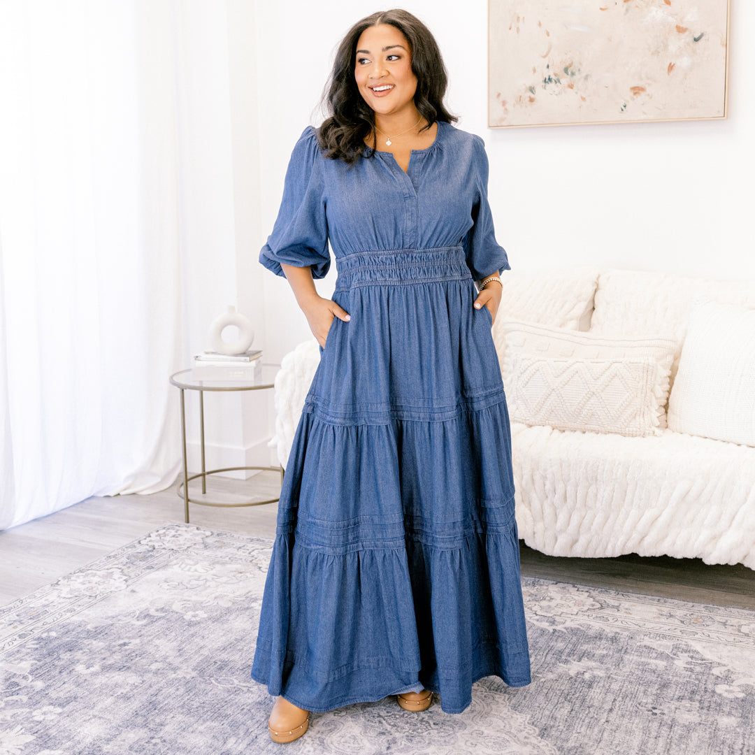 El Vestido Clear Choice, Denim