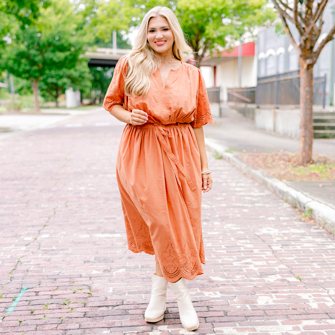 Prueba y Adivina Vestido, Naranja