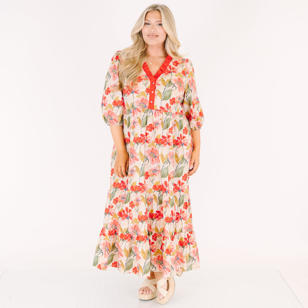 Vestido Bien Definido, Fucsia