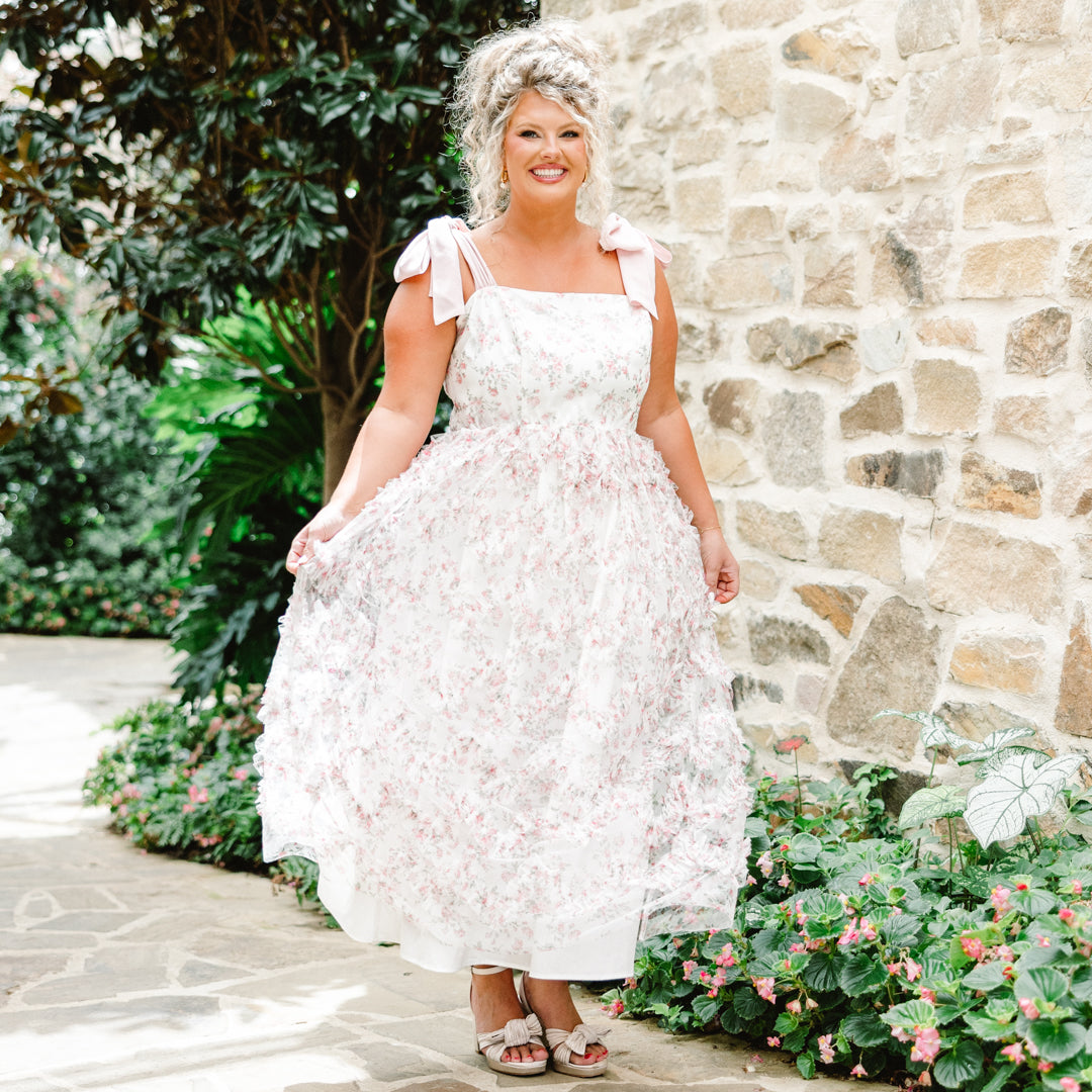 Vestido Deseos Susurrados, Rosa Suave