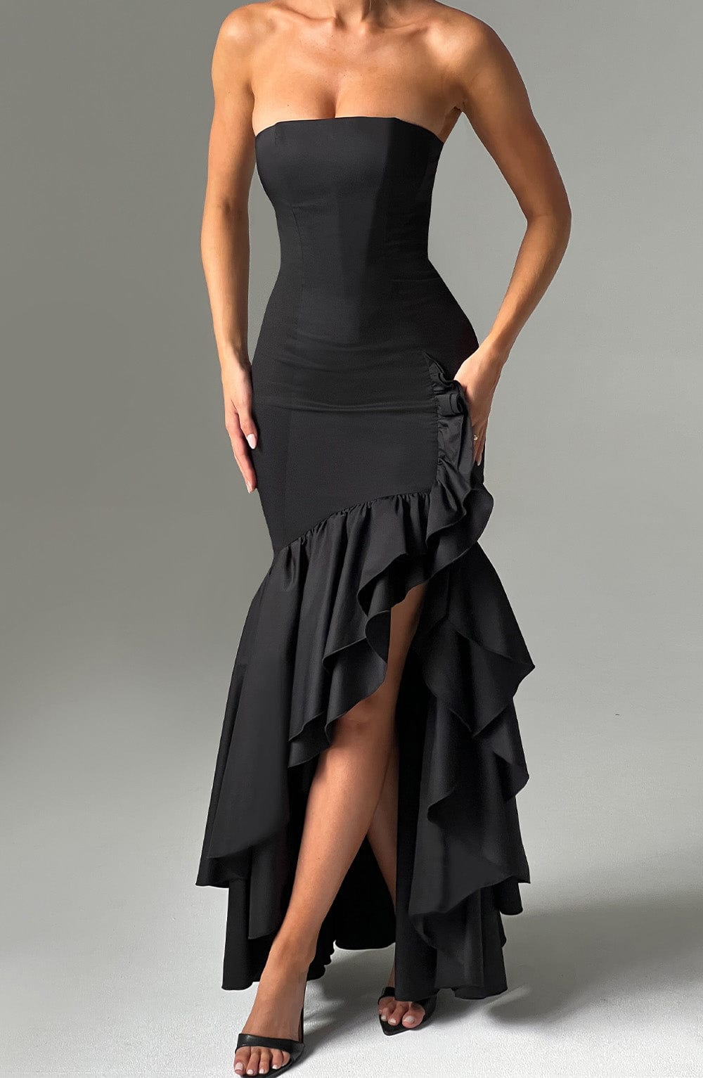 Sukienka Maxi Angelina - Czarna
