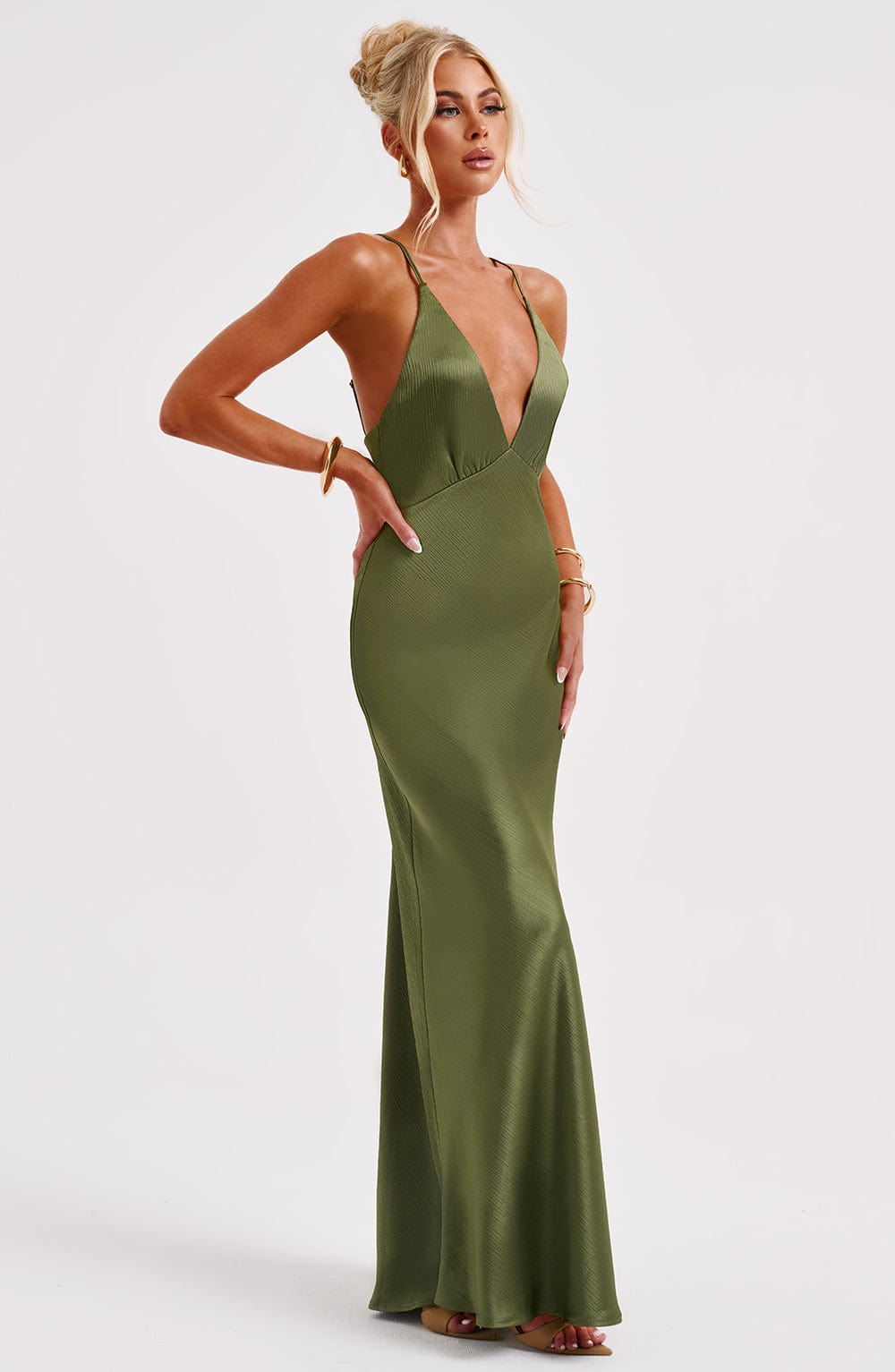 Sukienka Maxi Anja - Khaki