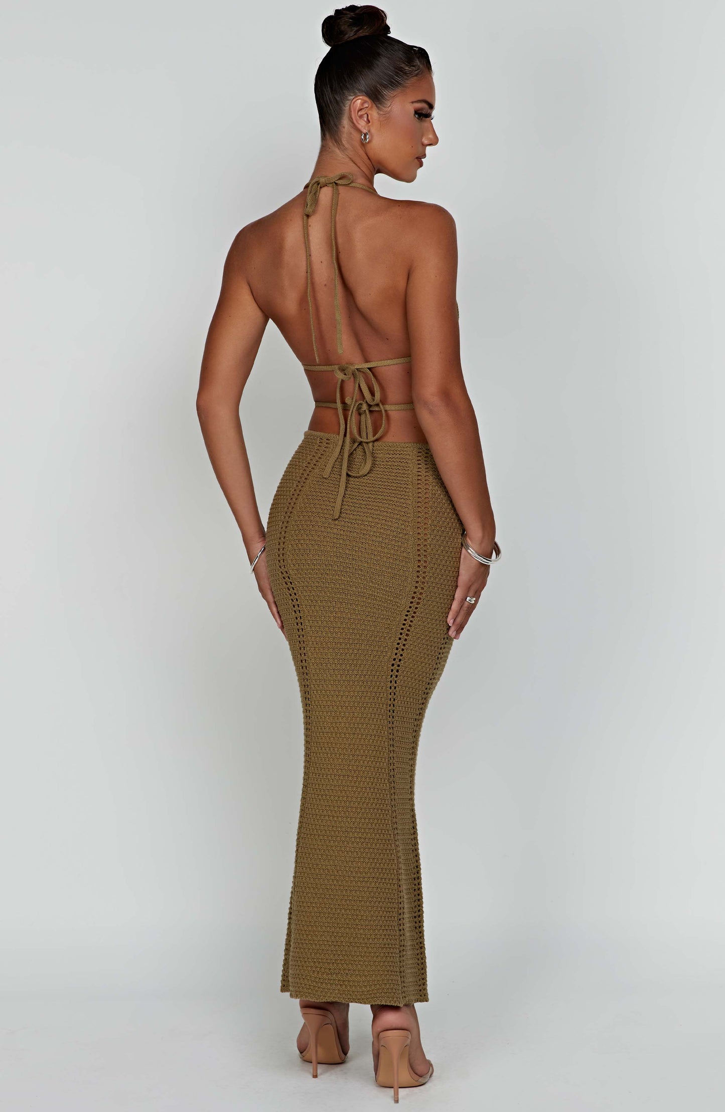 Sukienka Maxi Arabella - Khaki