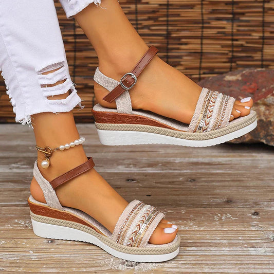 Atanasia | Letnie sandały w stylu Boho dla kobiet