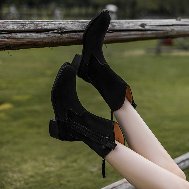 Buty skórzane - Sara