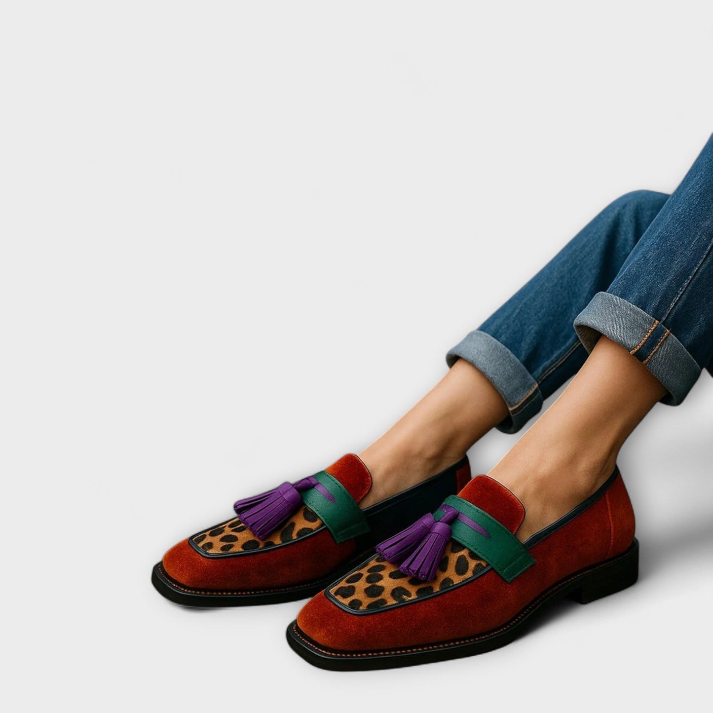 Violette | Mocasines Multicolores