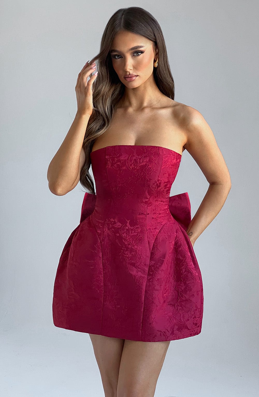 Sukienka mini Elenora - Czerwona