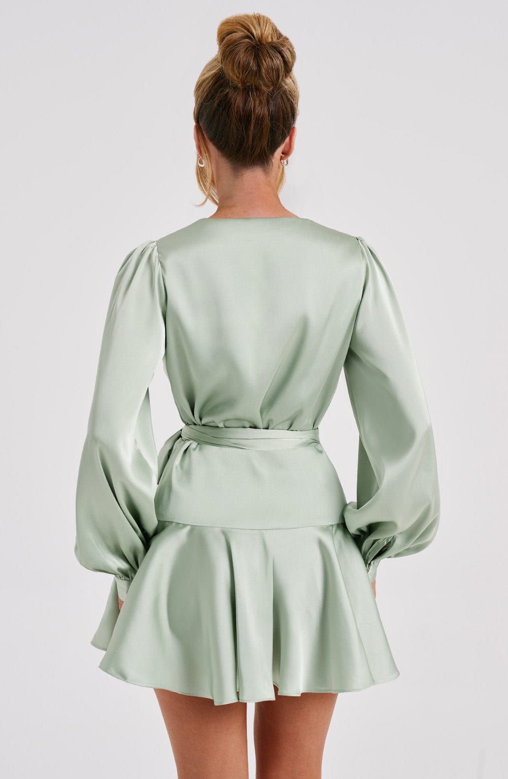 Minispódniczka Ellis - Szałwia