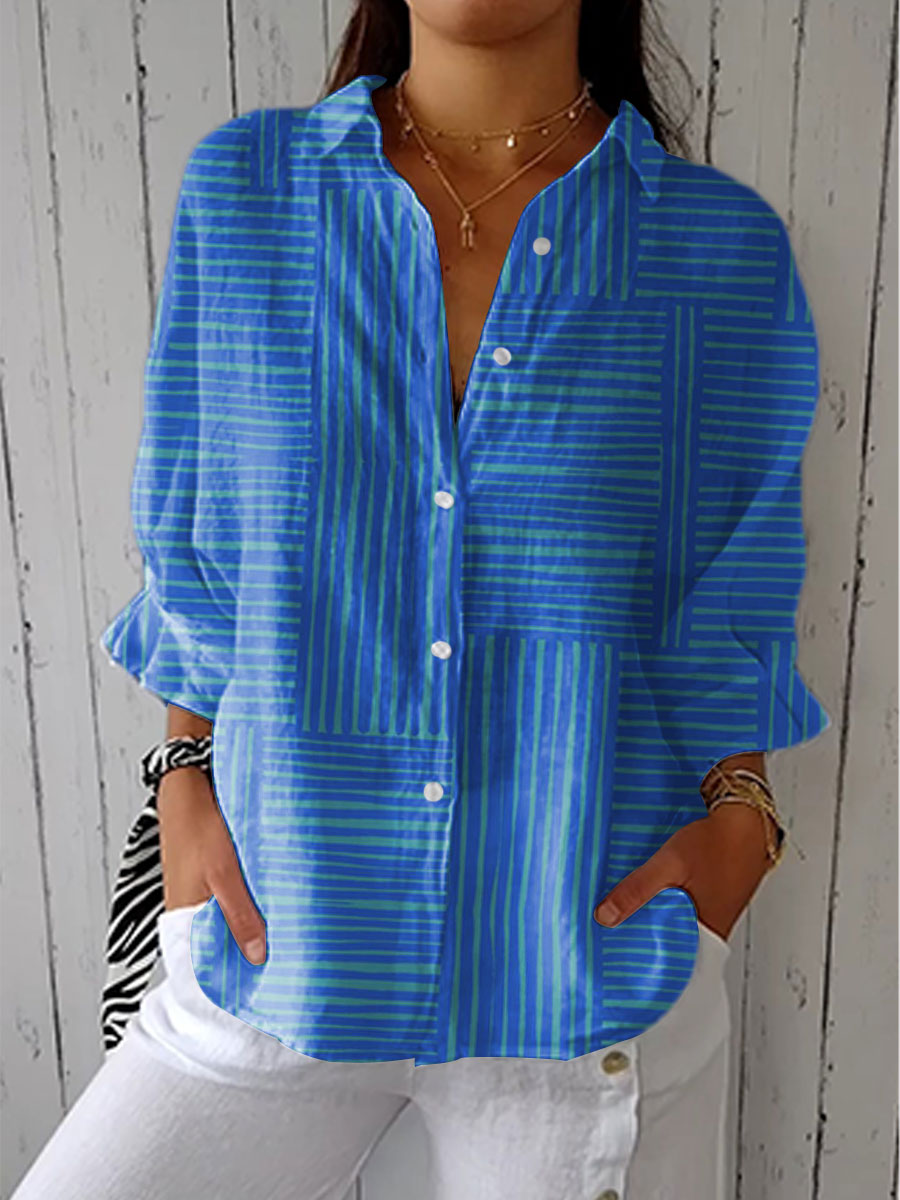 Félin | Blusa Rayas Modernas
