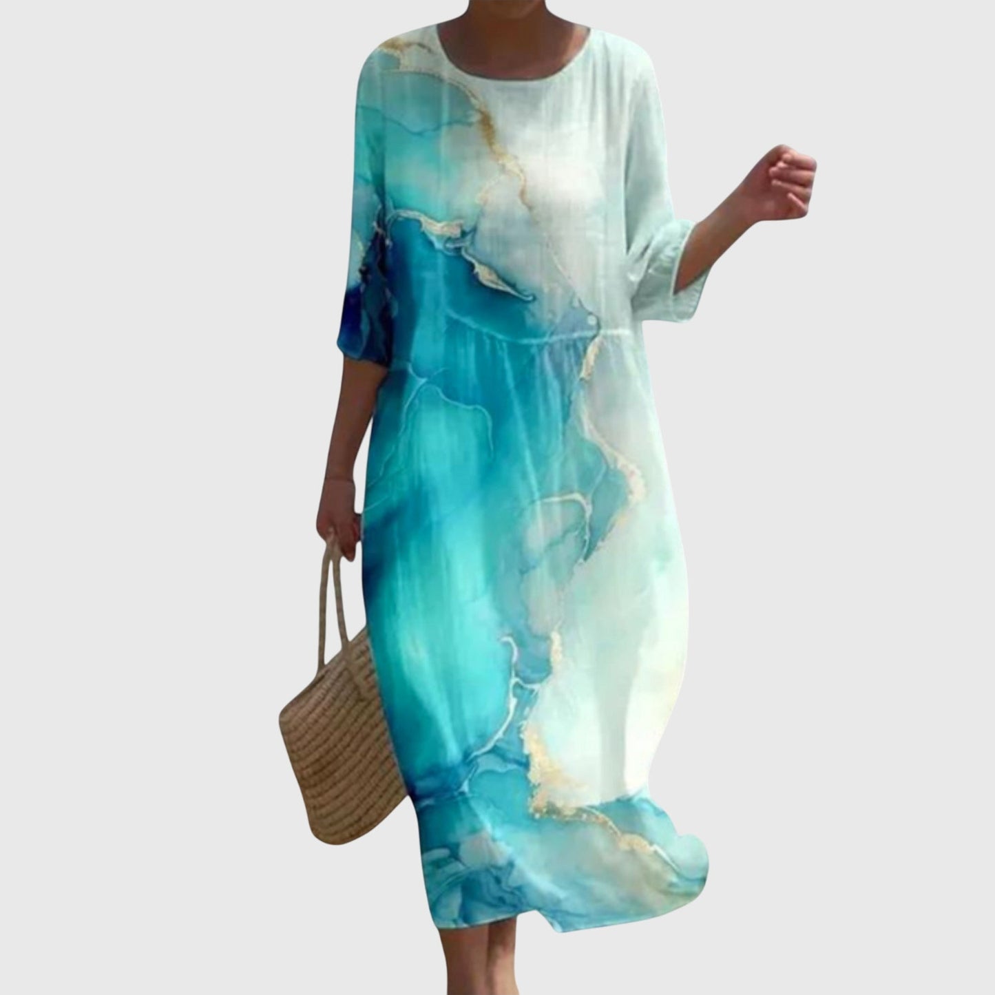 Rosalie | Vestido Maxi Floral Suavidad