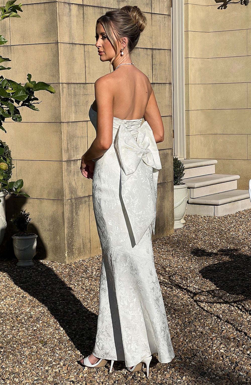 Sukienka Maxi Felicity - Beżowa