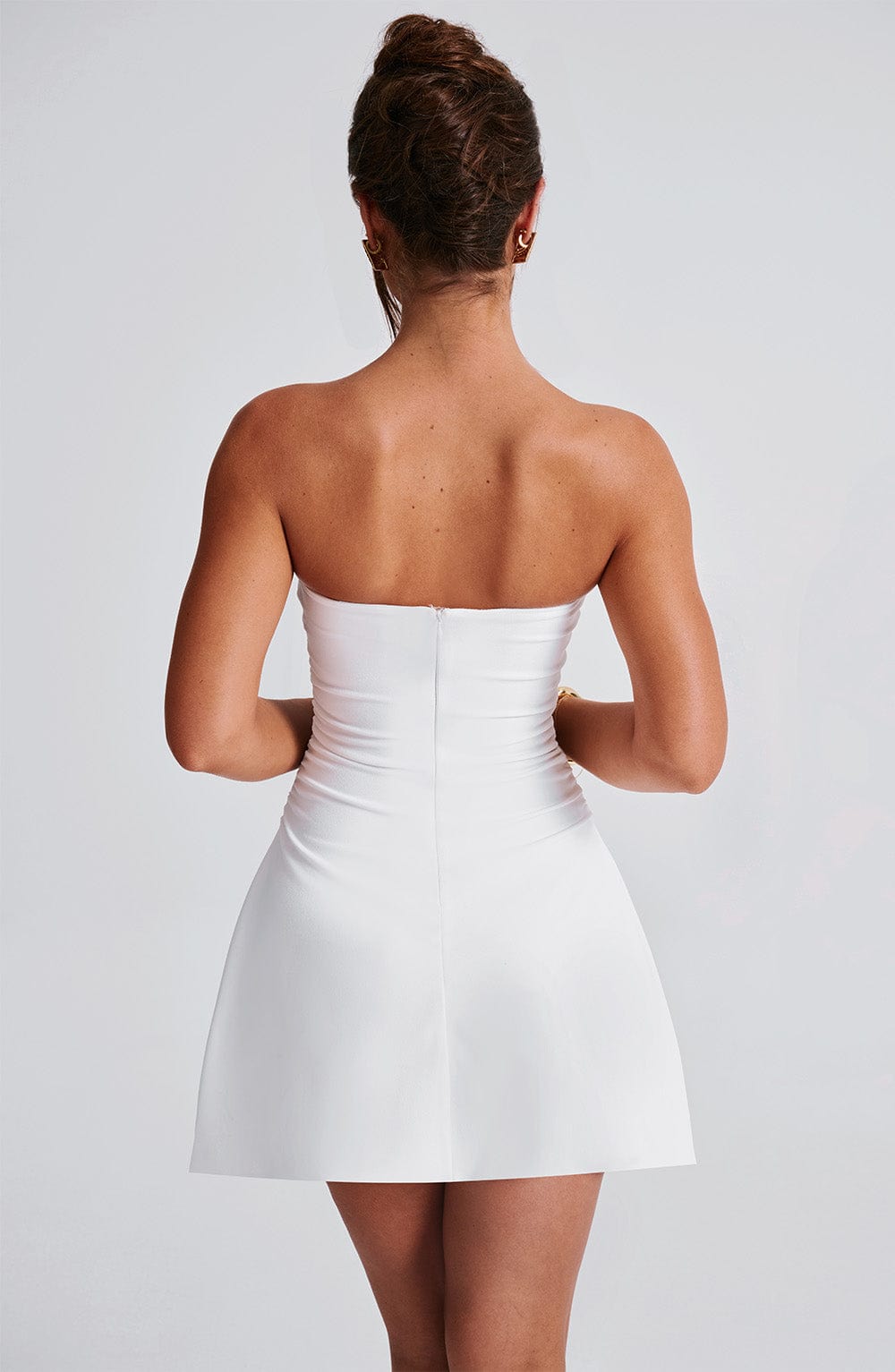 Mini sukienka Fleur - Opływowa