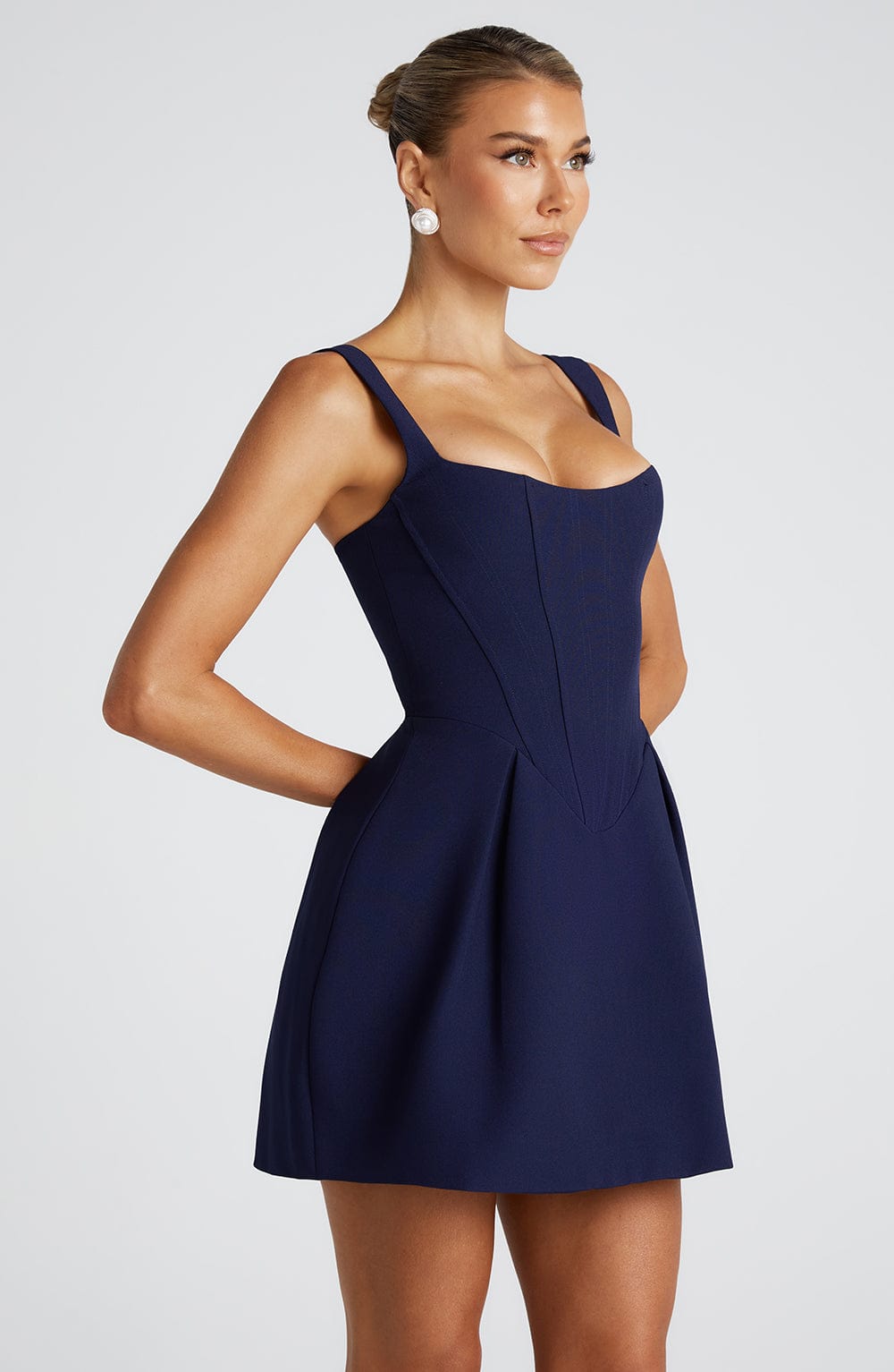 Sukienka mini Janiyah - Granatowa