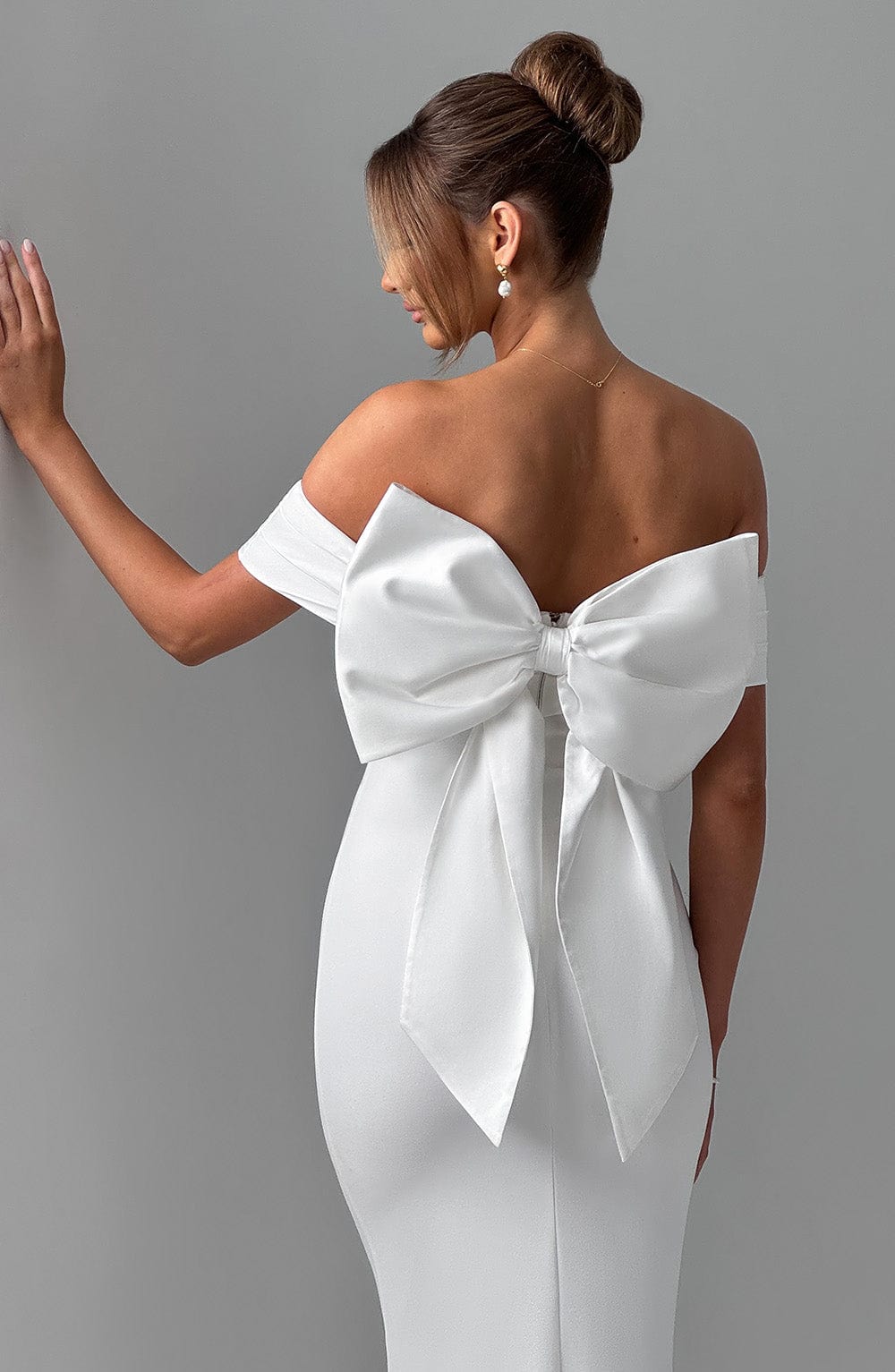 Długa sukienka Joanna - Kremowa