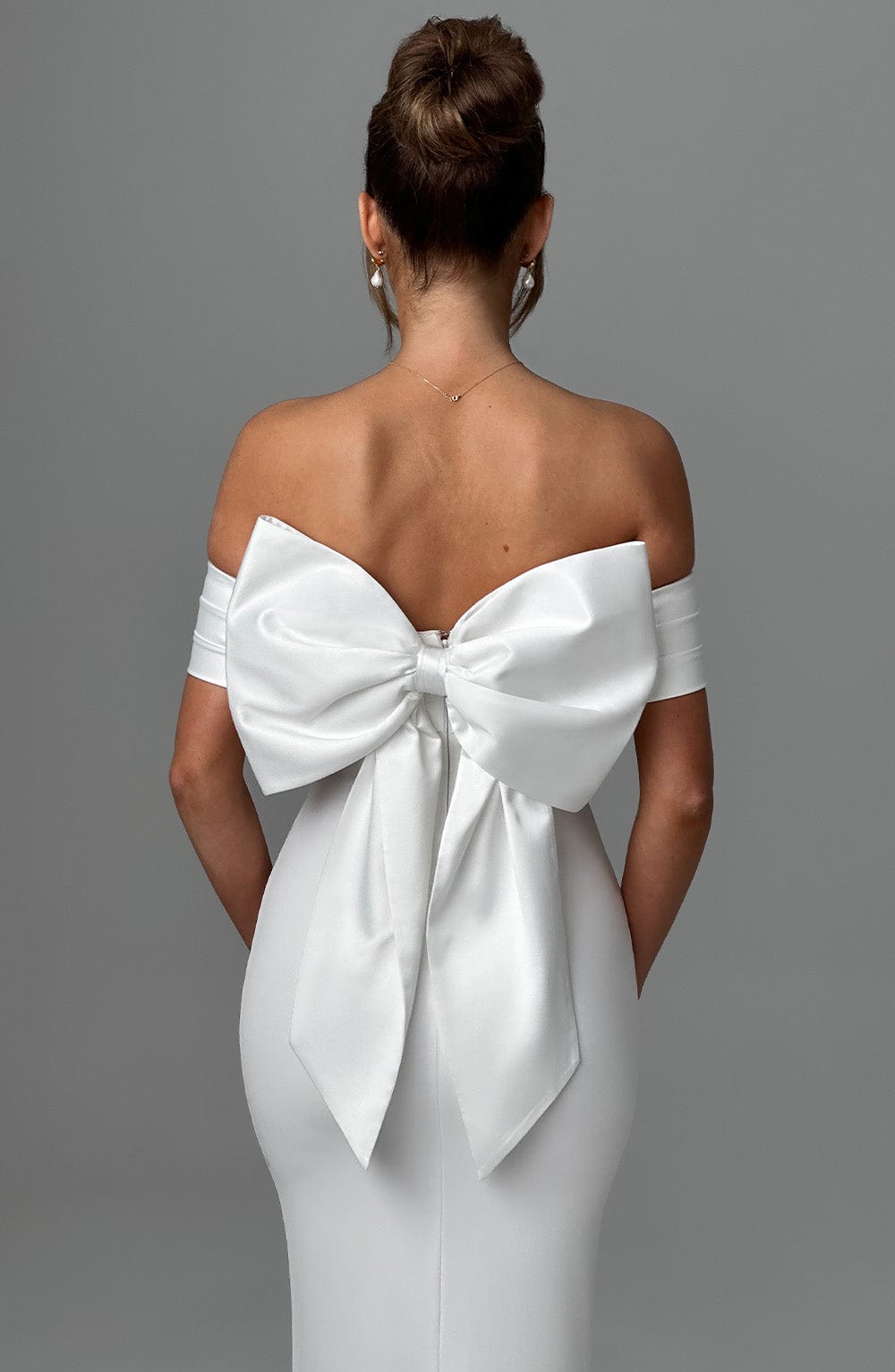 Długa sukienka Joanna - Kremowa