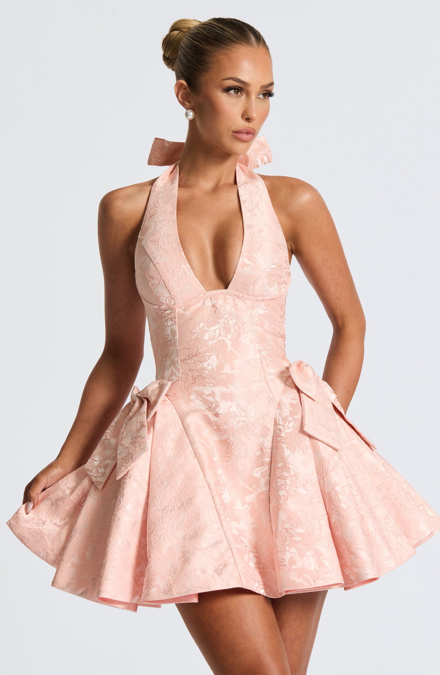 Mini sukienka Jocelyn - Rumiany Budyń