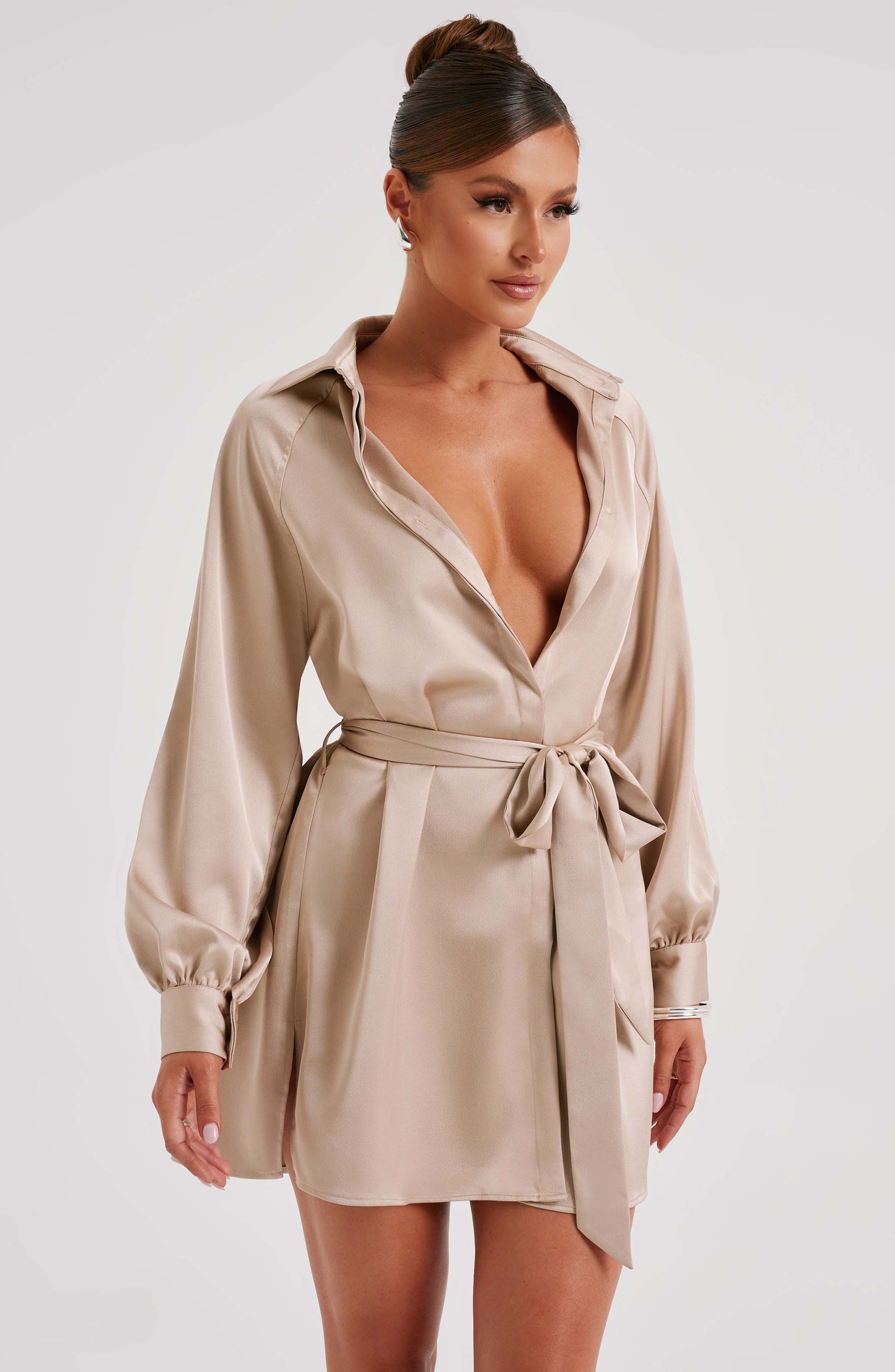 Sukienka Mini Kara - Szampan