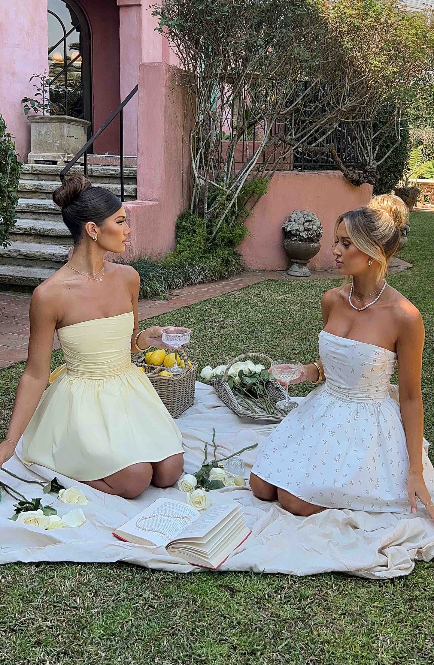 Mini sukienka Katrina - Cytryna