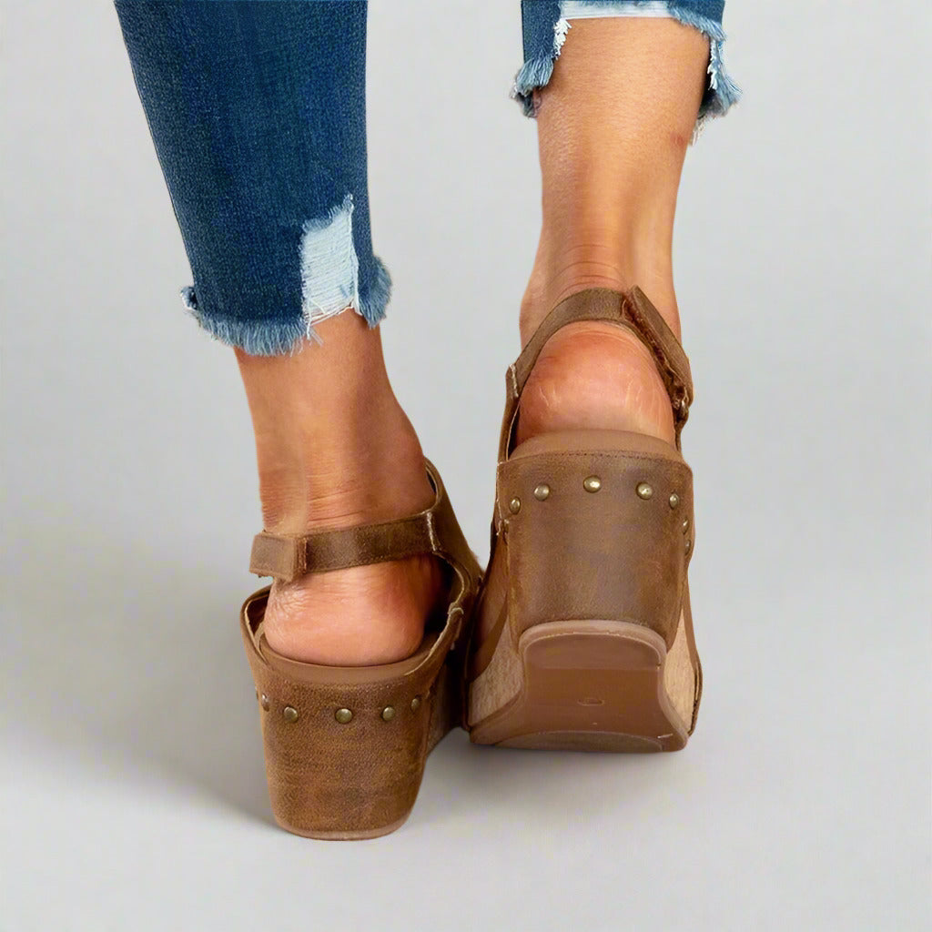 Rita | Skórzane sandały ortopedyczne