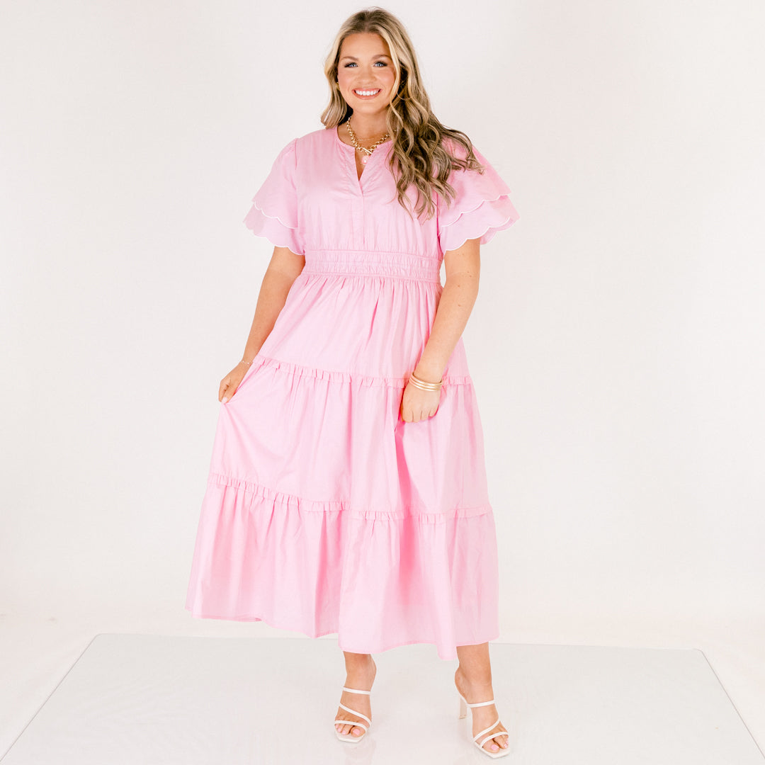 Vestido Living For The Classics, Rosa