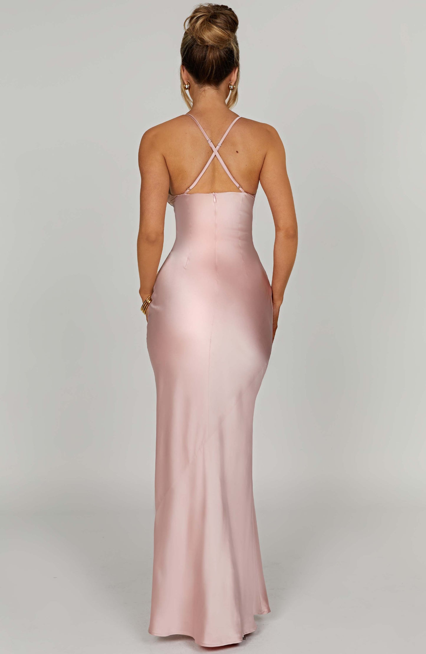 Sukienka Maxi Miriam - Kolor Blush